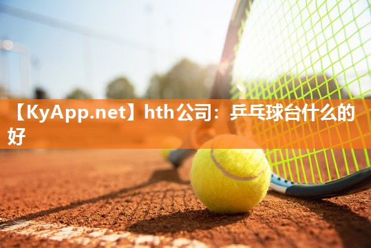 hth公司：乒乓球台什么的好